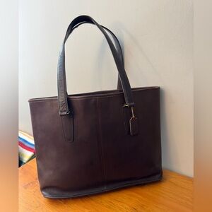 Coach Mahogany Irregular NYC Original Vintage Rare 6618 Leather Tote